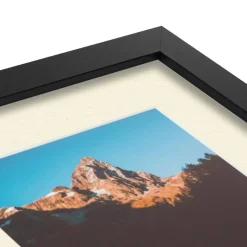 ArtToFrames Collage Photo Picture Frame with 3 - 8x10 inch Openings, Framed in Black with Over 62 Mat Color Options and Plexi Glass (CSM-3926-117)