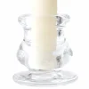 Ashland® Chunky Glass Taper Candle Holder
