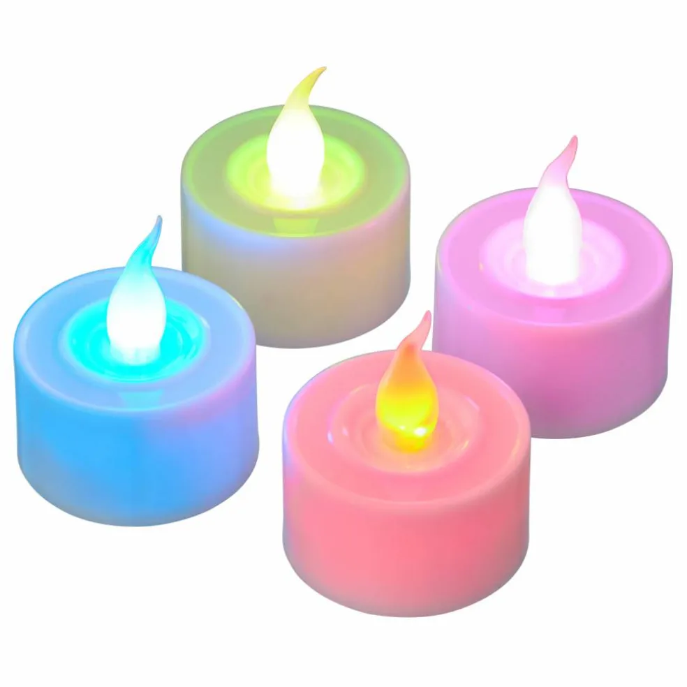 Ashland® Color Changing Flameless Tea Lights