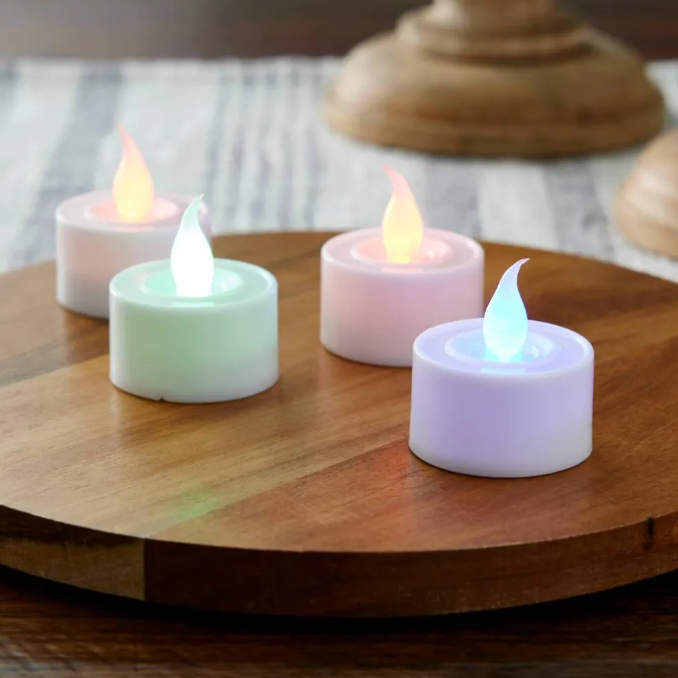 Ashland® Color Changing Flameless Tea Lights