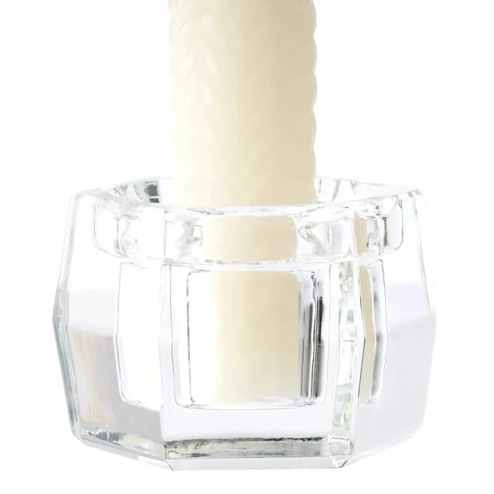 Ashland® Crystal Hexacube Taper Holder
