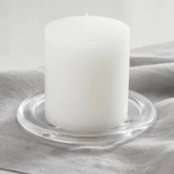 Ashland® Glass Candle Plate