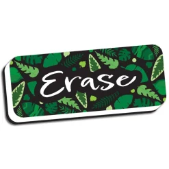 Ashley Productions Greenery Magnetic Whiteboard Erasers, 6ct.