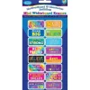 Ashley Productions Motivation Non-Magnetic Mini Whiteboard Erasers, 16ct.