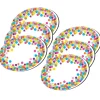 Ashley Productions Oval Confetti Magnetic Whiteboard Eraser, 6ct.