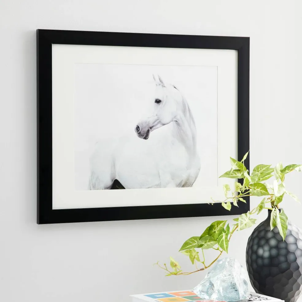 Aspect Black Frame with Mat by Studio Décor®