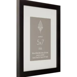 Aspect Black Frame with Mat by Studio Décor®