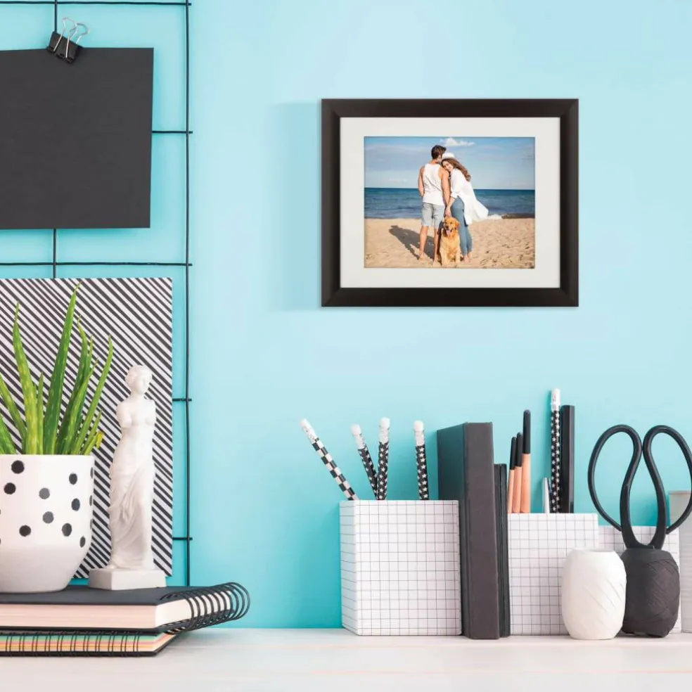 Aspect Black Frame with Mat by Studio Décor®
