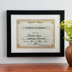 Aspect Black Frame with Mat by Studio Décor®
