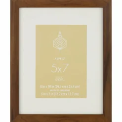 Aspect Rustic Narrow Frame With Mat by Studio Décor®