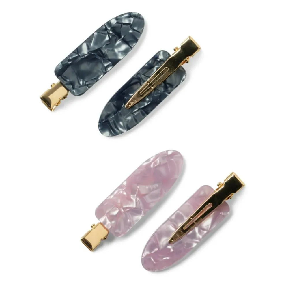 Assorted Crush™ High Standards Creaseless Hair Clips, 4pc.