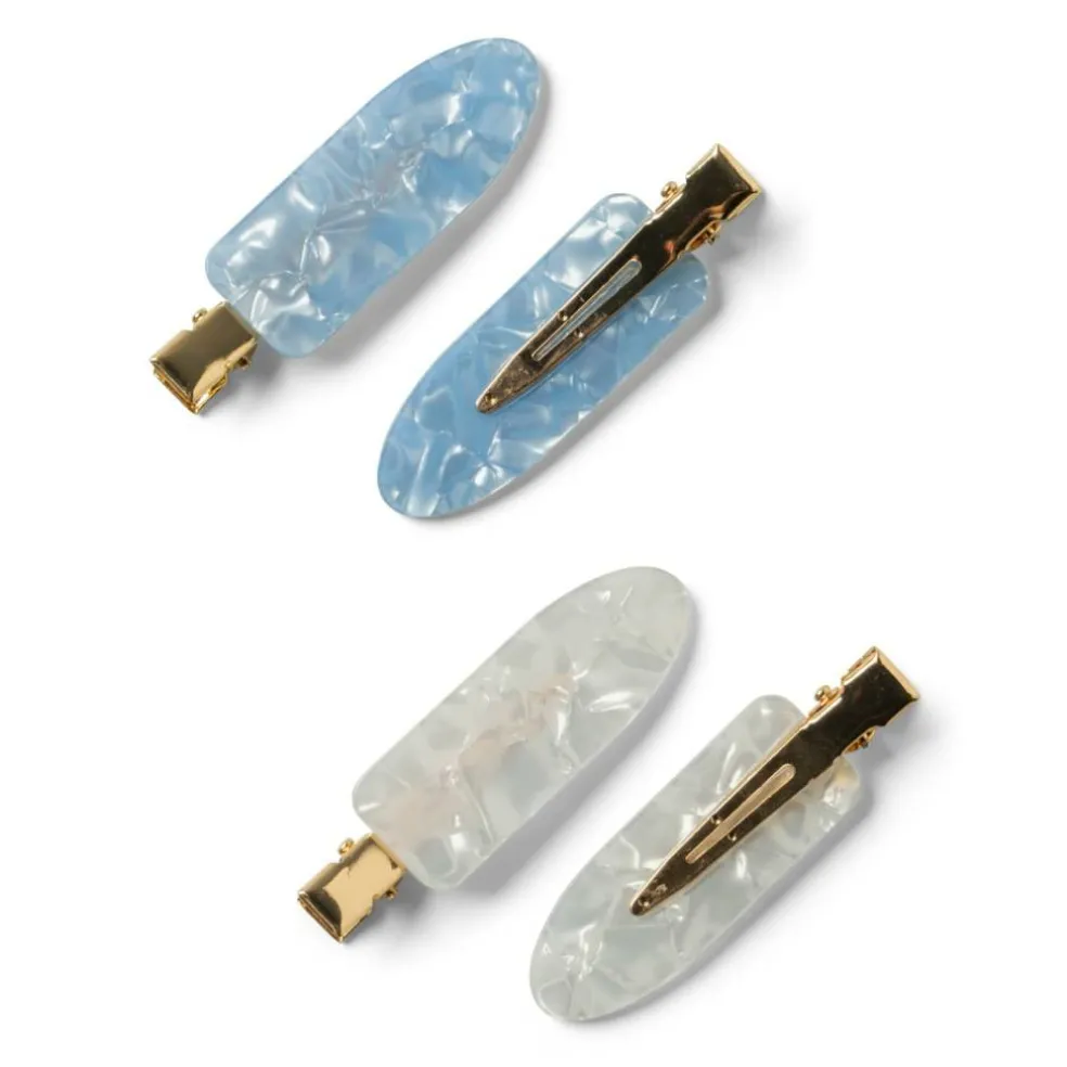 Assorted Crush™ High Standards Creaseless Hair Clips, 4pc.
