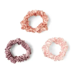 Assorted Crush™ Take Care Satin Scrunchies, 6pc.