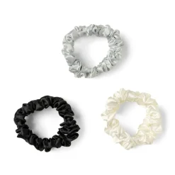 Assorted Crush™ Take Care Satin Scrunchies, 6pc.