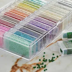 Assorted Glass Seed Beads by Bead Landing®