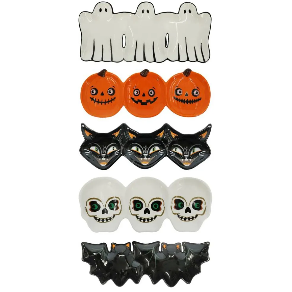 Assorted 9.75" Halloween Ceramic Plate, 1pc. by Ashland®