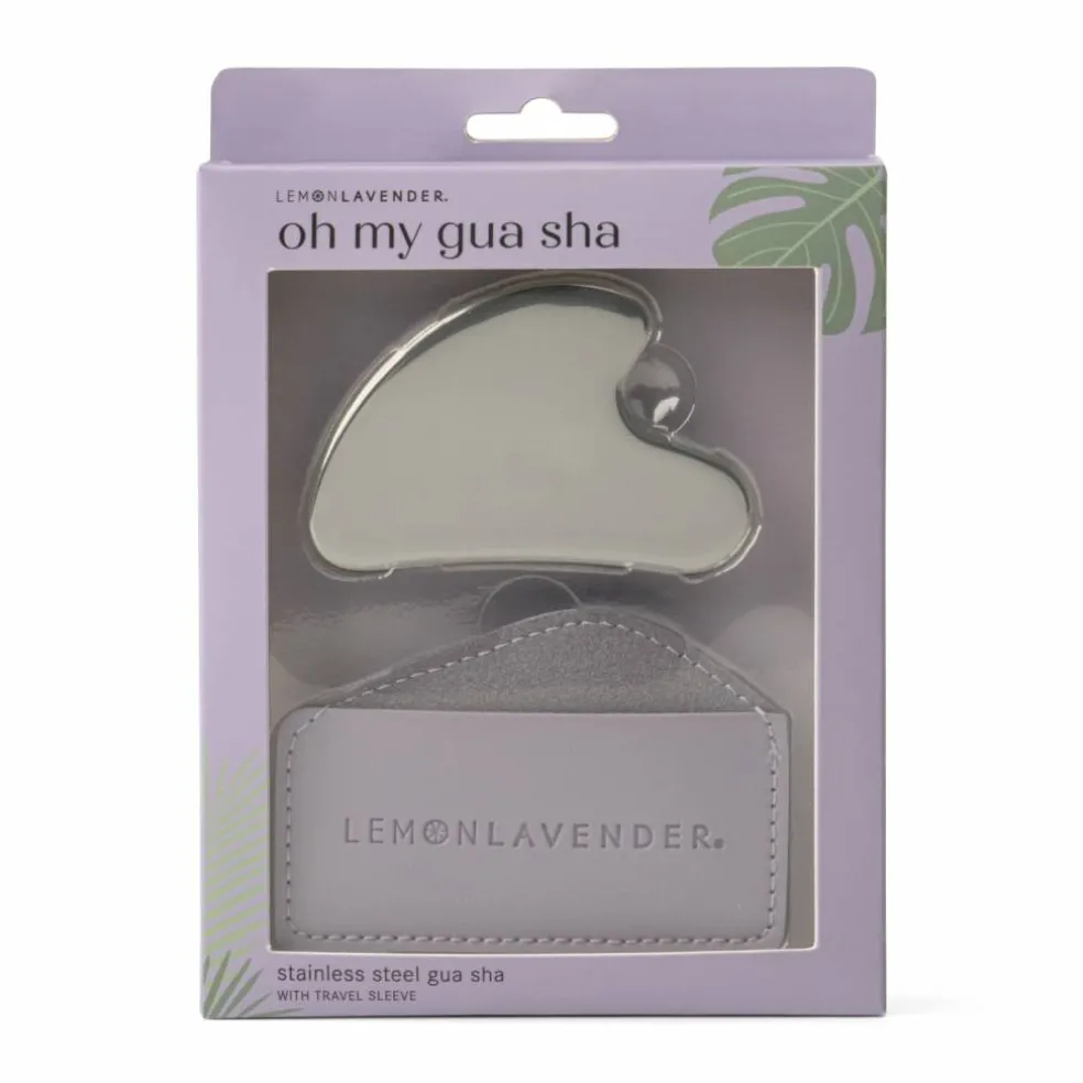 Assorted Lemon Lavender® Oh My Gua Sha Stainless Steel Gua Sha, 1pc.