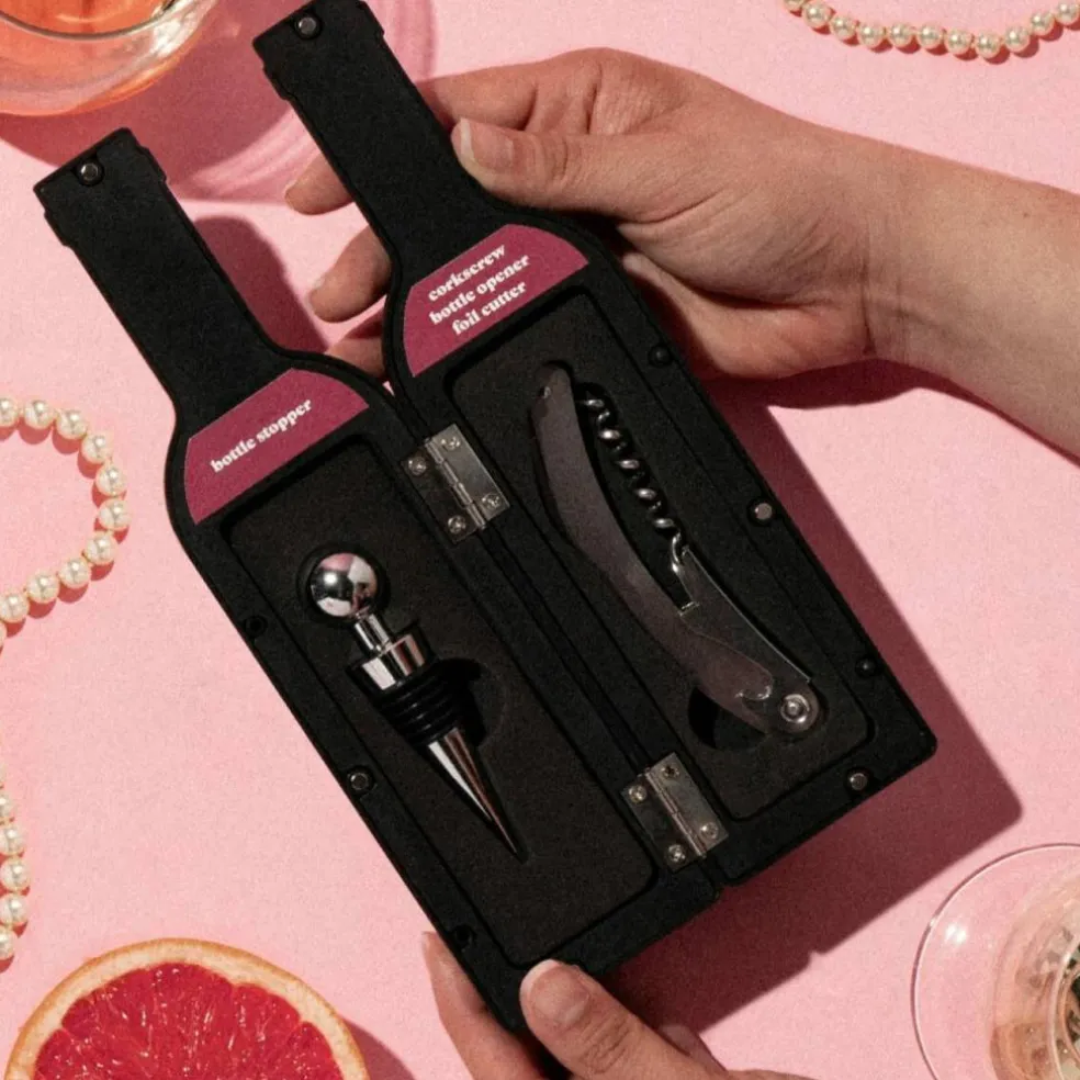 Assorted Modern Monkey® Bottle Service Wine Accessories Set, 1pc.