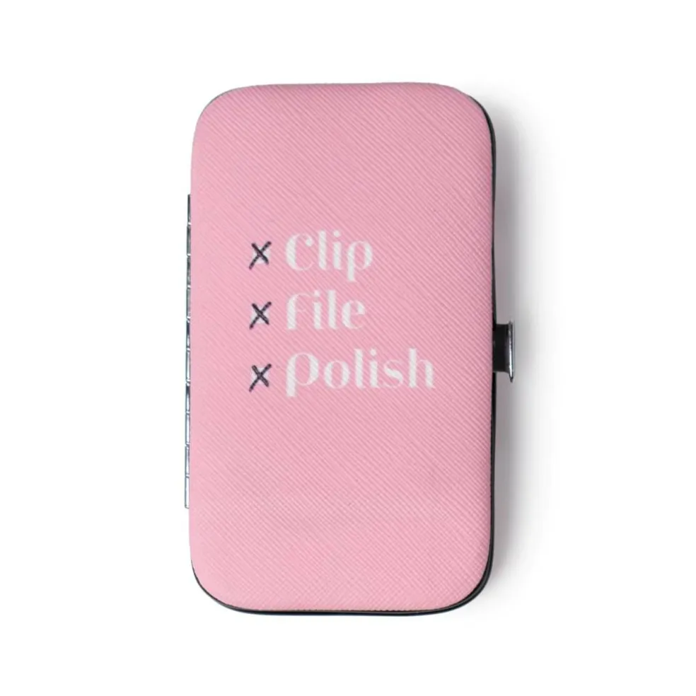 Assorted Olivia Moss Mani Pedi Ready 6-Piece Nail Kit, 1pc.