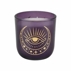 Assorted 10oz. Evil Eye Scented Glass Jar Candle with Lid, 1pc. by Ashland®