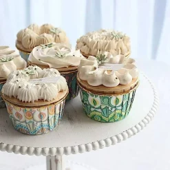 50 Assorted Paper Foil Cupcake Liners Wedding Party Events Decorations Supplies