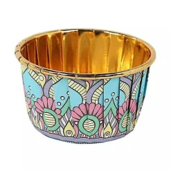 50 Assorted Paper Foil Cupcake Liners Wedding Party Events Decorations Supplies