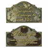 Assorted 9" Parchment & Floral Quote Block Tabletop Décor, 1pc. by Ashland®