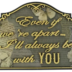 Assorted 9" Parchment & Floral Quote Block Tabletop Décor, 1pc. by Ashland®