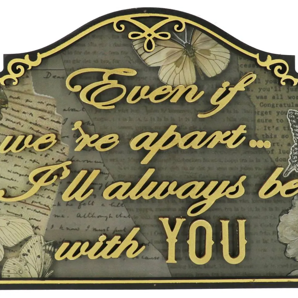 Assorted 9" Parchment & Floral Quote Block Tabletop Décor, 1pc. by Ashland®