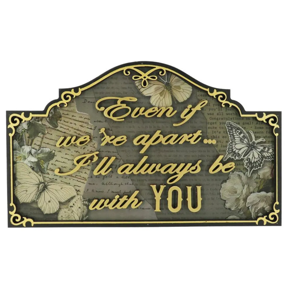 Assorted 9" Parchment & Floral Quote Block Tabletop Décor, 1pc. by Ashland®