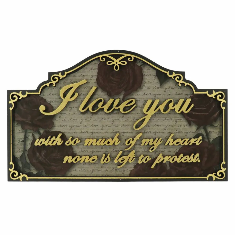 Assorted 9" Parchment & Floral Quote Block Tabletop Décor, 1pc. by Ashland®