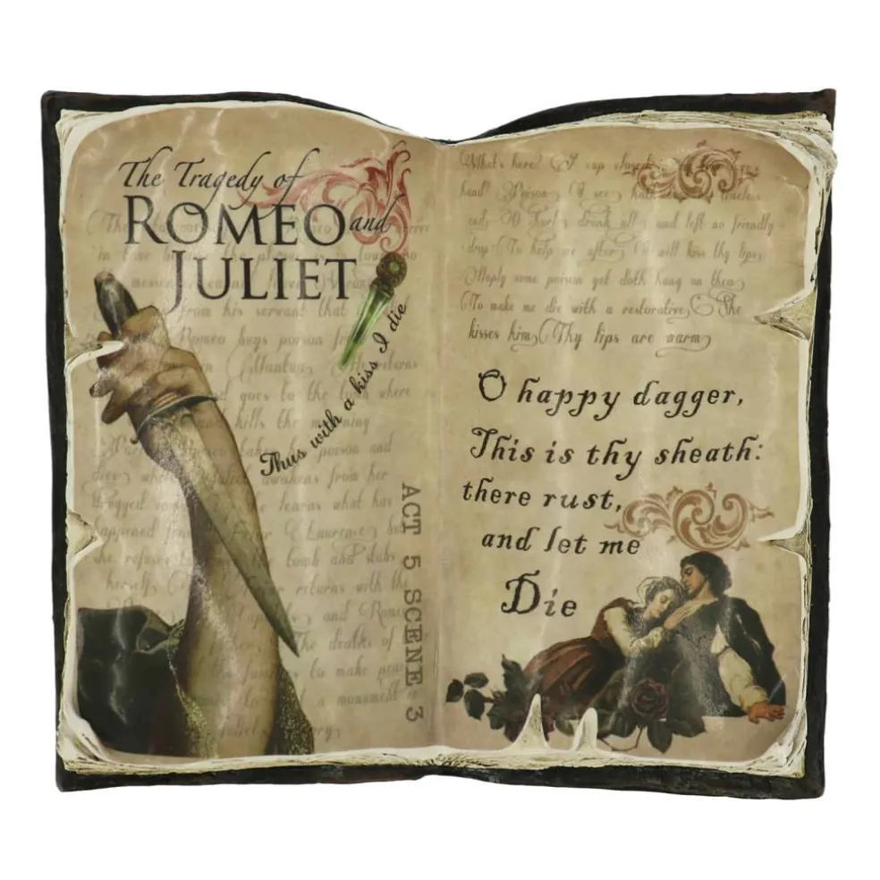 Assorted 5.5" Romeo & Juliet Open Book Tabletop Décor, 1pc. by Ashland®