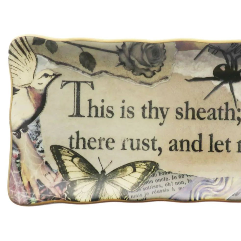 Assorted 7" Romeo & Juliet Quote Ceramic Plate, 1pc. by Ashland®