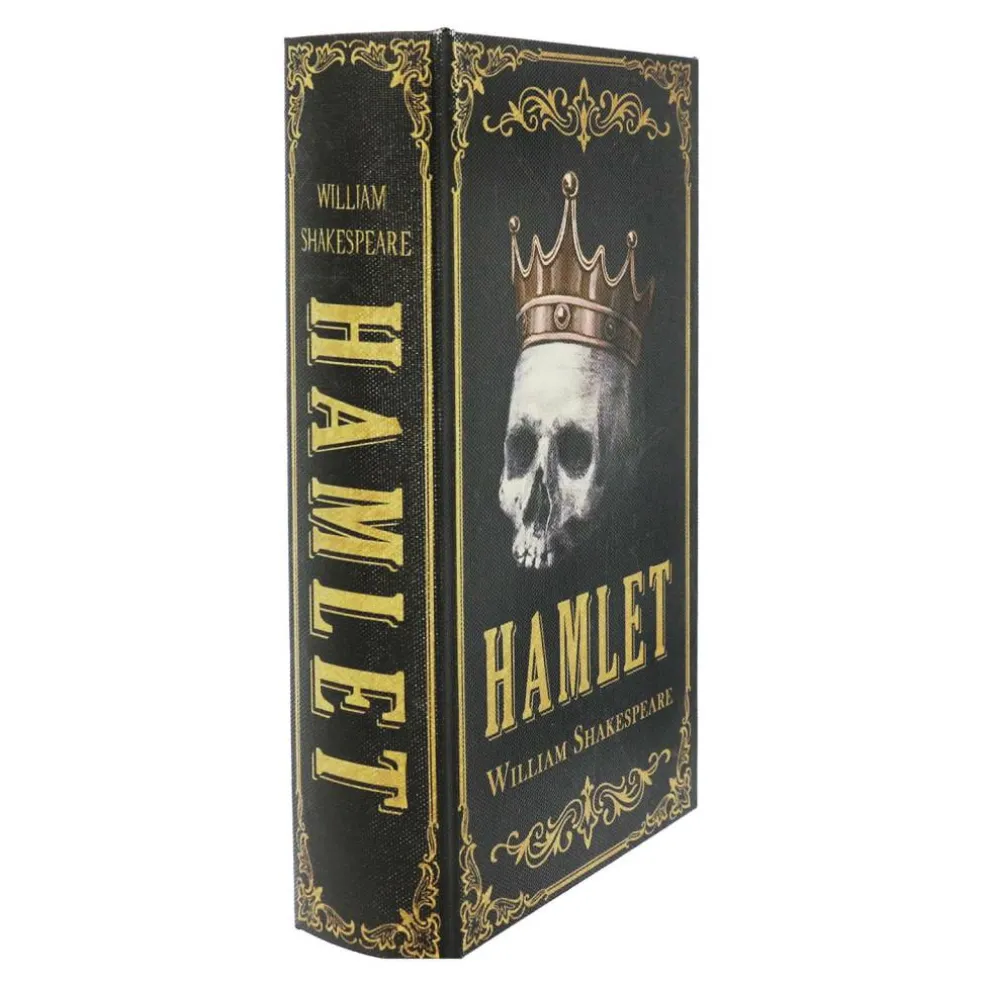 Assorted 9.25" Shakespeare Play Decorative Tabletop Book Box, 1pc. by Ashland®