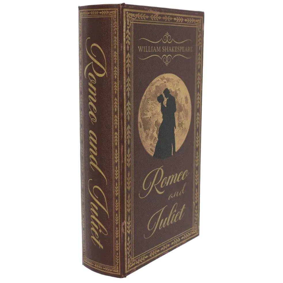 Assorted 9.25" Shakespeare Play Decorative Tabletop Book Box, 1pc. by Ashland®