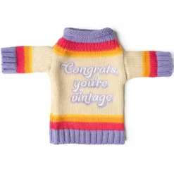 Assorted Two Left Feet®  It's Yo Birthday Wine & Bottle Sweater, 1pc.