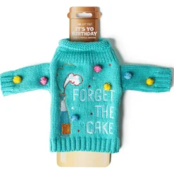 Assorted Two Left Feet®  It's Yo Birthday Wine & Bottle Sweater, 1pc.