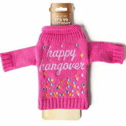 Assorted Two Left Feet®  It's Yo Birthday Wine & Bottle Sweater, 1pc.