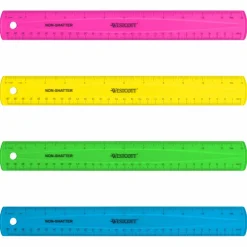 Assorted Westcott® Translucent Shatterproof Ruler