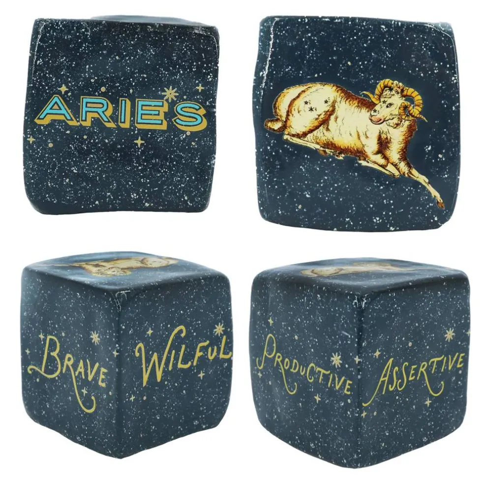 Assorted 3" Zodiac Block Tabletop Décor by Ashland®, 1pc.