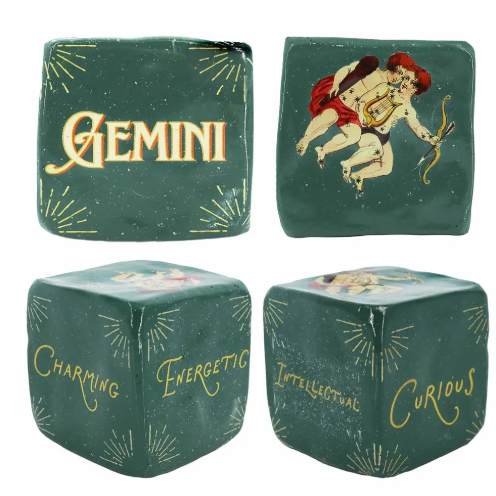 Assorted 3" Zodiac Block Tabletop Décor by Ashland®, 1pc.