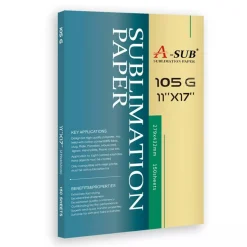 A-SUB 105g Sublimation Paper 150-1500 Sheets in Multiple Sizes