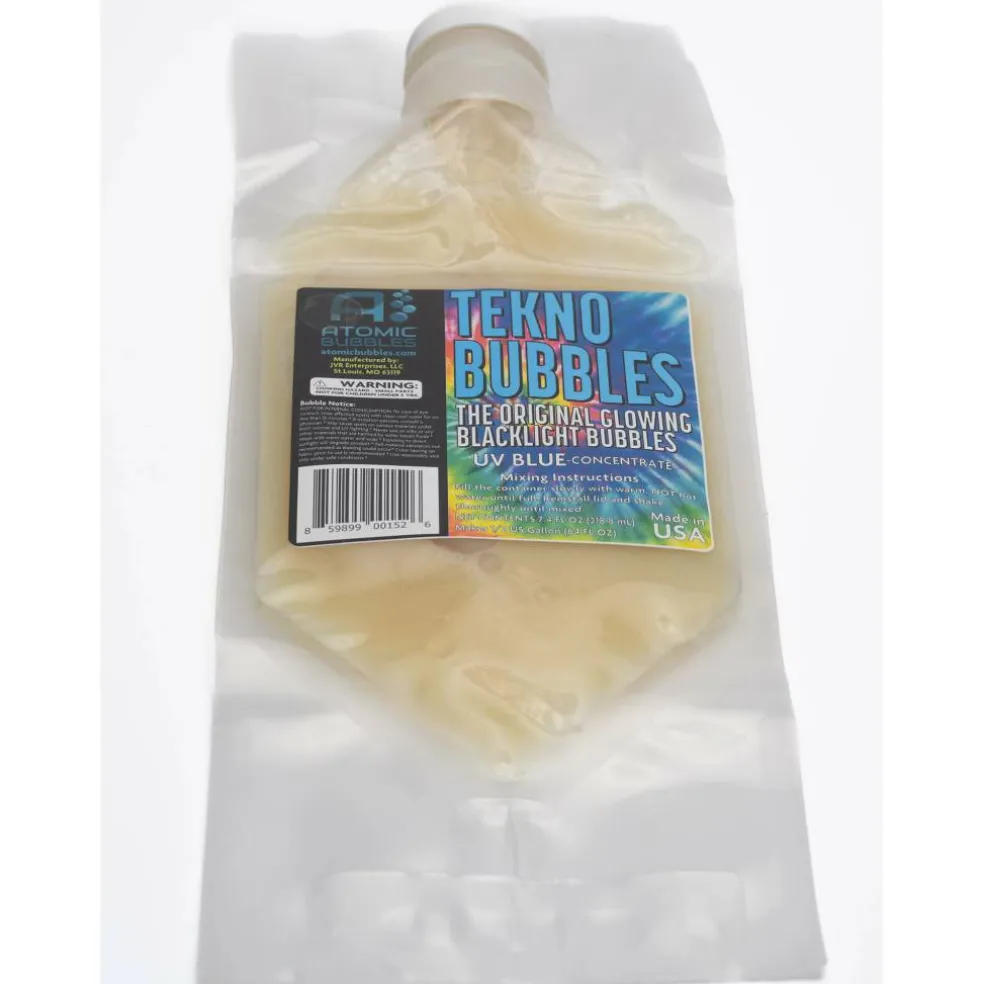 Atomic Bubbles 64oz. Blue Tekno Bubbles Smart Pouch Refill