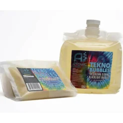 Atomic Bubbles 128oz. Blue Tekno Bubbles Smart Pouch Refill