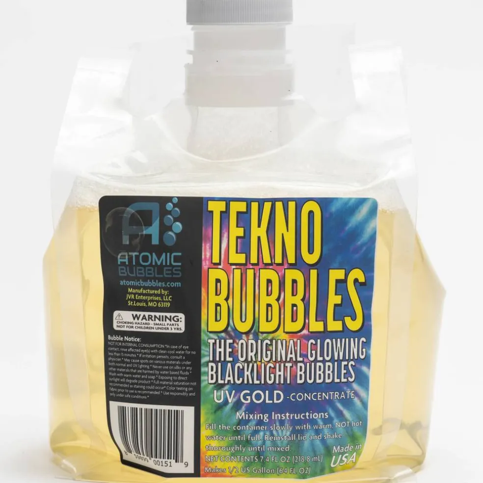 Atomic Bubbles 64oz. Gold Tekno Bubbles Smart Pouch Refill