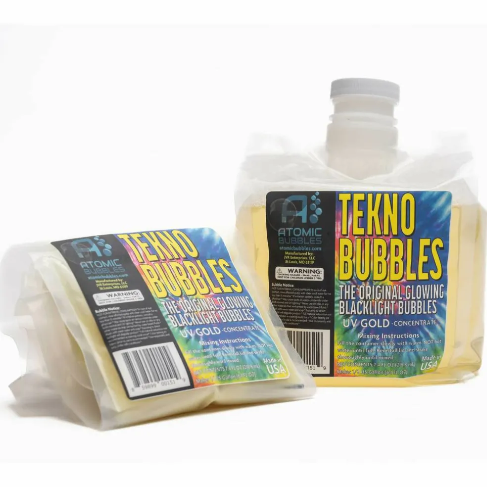 Atomic Bubbles 64oz. Gold Tekno Bubbles Smart Pouch Refill