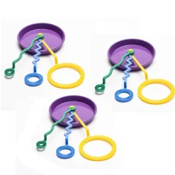 Atomic Bubbles Tri-Wand Bubble Pan Sets, 3ct.