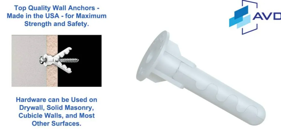 Audio-Visual Direct Magnetic Ultra White Glass Dry-Erase Board Set Includes Magnets, Hardware & Marker Tray