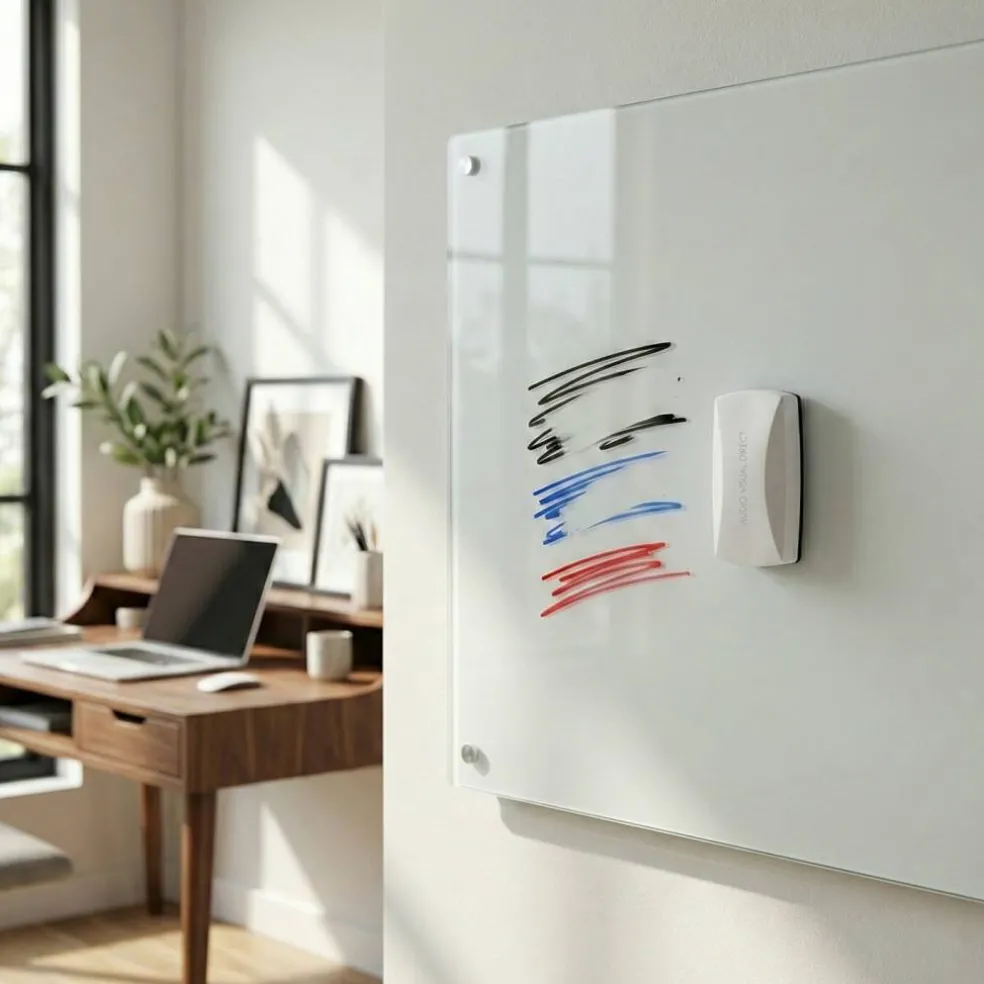 Audio-Visual Direct Magnetic Eraser For Dry-Erase Boards & Glass Boards
