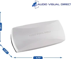 Audio-Visual Direct Magnetic Eraser For Dry-Erase Boards & Glass Boards